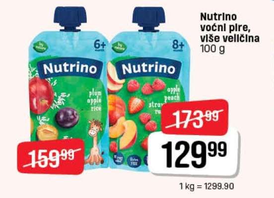 Nutrino voćni pire