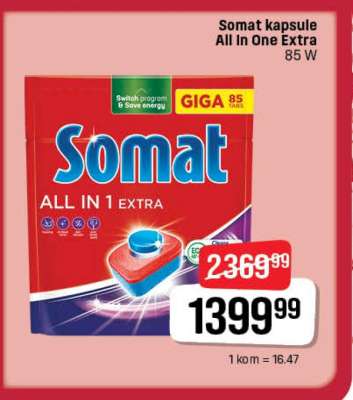Somat kapsule All In One Extra 85 W