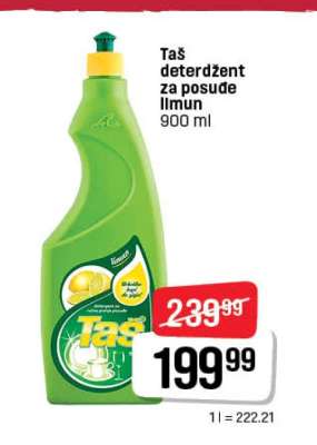 Taš deterdžent za posuđe limun