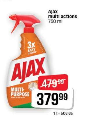 Ajax multi actions