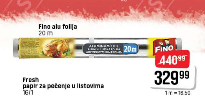 Fino alu folija