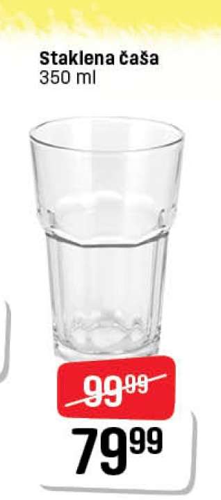 Staklena čaša