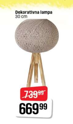 Dekorativna lampa