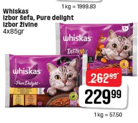 Whiskas Izbor Šefa, Pure delight Izbor Živine