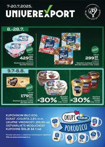 Univerexport katalog - 07.07.2025 - 20.07.2025.