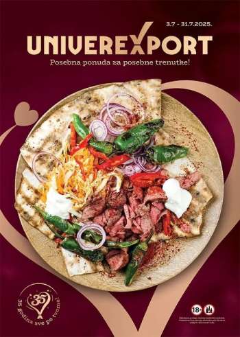 Univerexport katalog - 03.07.2025 - 31.07.2025.