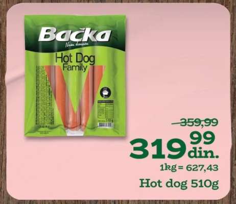 Hot Dog 510g