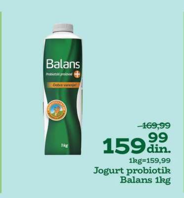Jogurt probiotik Balans 1kg