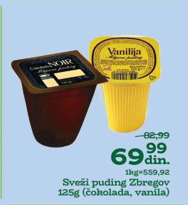 Sveži puding Zbregov