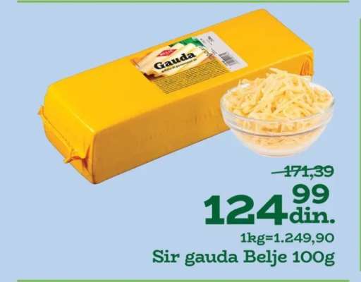 Sir gauda Belje 100g