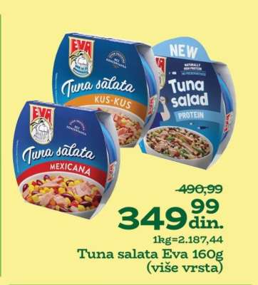 Tuna salata Eva 160g