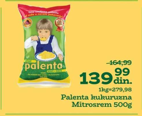 Palenta kukuruzna Mitrosrem 500g