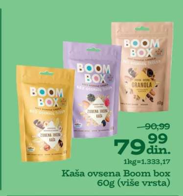 Kaša ovsena Boom box