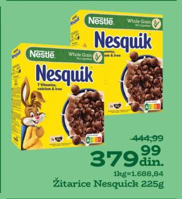 Žitarice Nesquick 225g