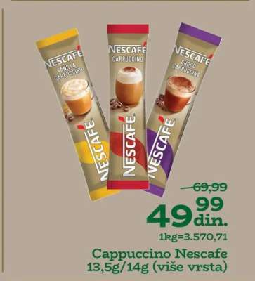 Cappuccino Nescafe