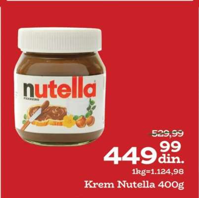 Krem Nutella 400g