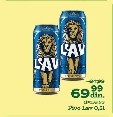 Pivo Lav 0,5l