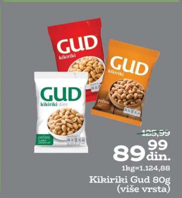 Kikiriki Gud 80g