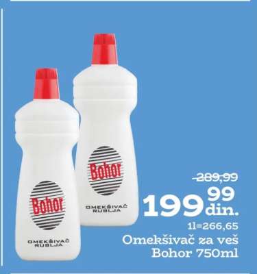 Omekšivač za veš Bohor 750ml