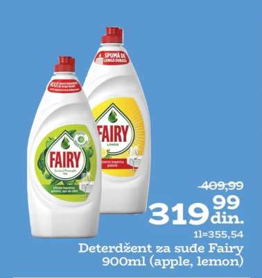 Deterdžent za sude Fairy
