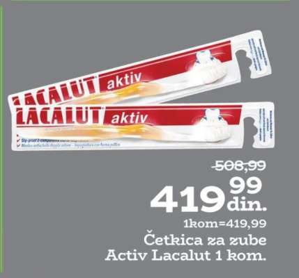 Četkica za zube Activ Lacalut 1 kom.