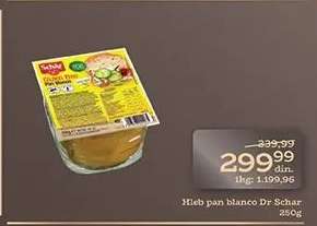 Hleb pan blanco Dr Schar