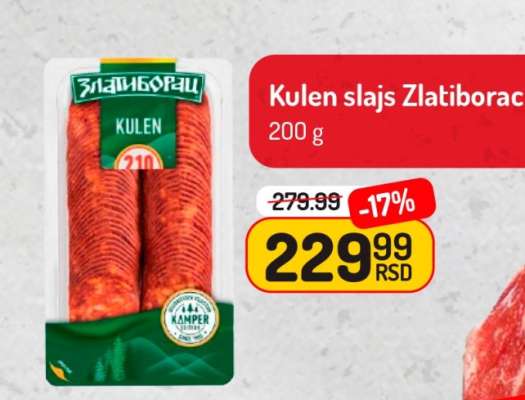 Kulen slajs Zlatiborac