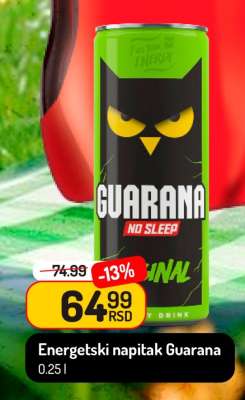 Energetski napitak Guarana