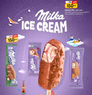 Milka Ice Cream