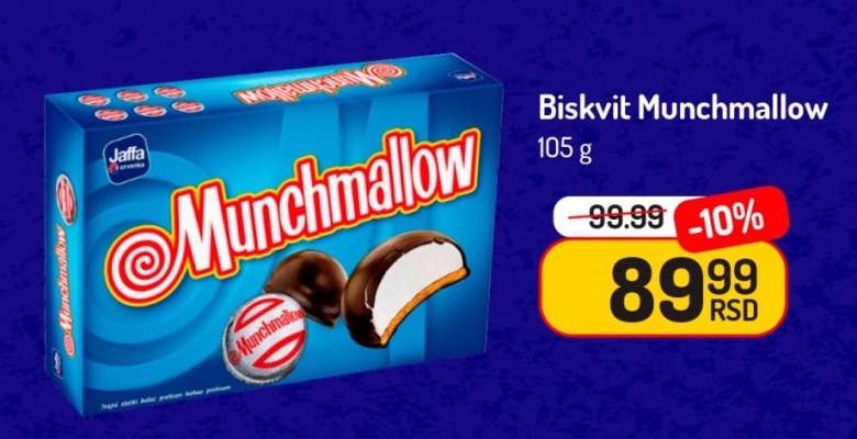 Biskvit Munchmallow
