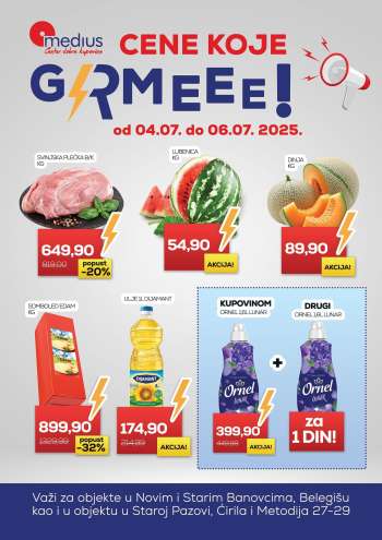 Medius katalog - 04.07.2025 - 06.07.2025.