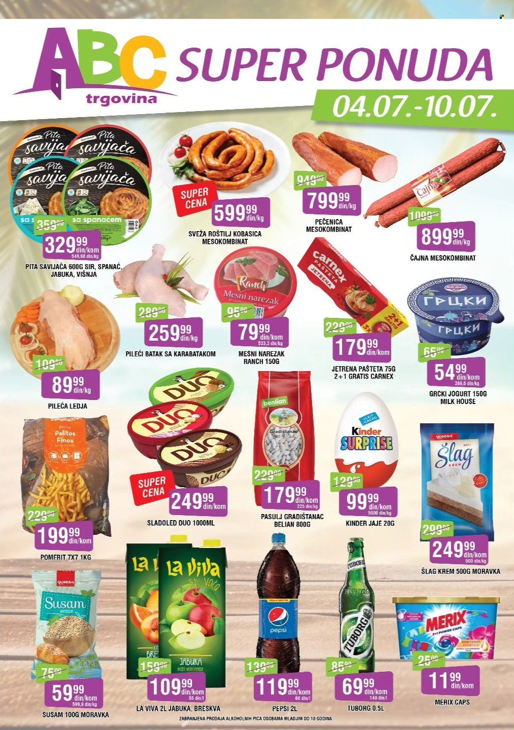 ABC Trgovina katalog - 04.07.2025 - 10.07.2025. Stranica 1