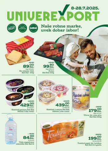 Univerexport katalog - 08.07.2025 - 28.07.2025.