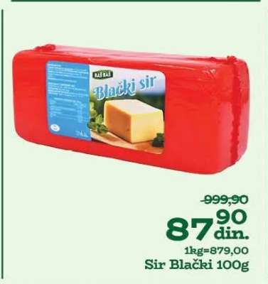 Sir Blački 100g