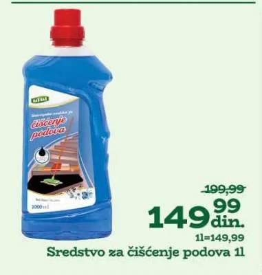 Sredstvo za čišćenje podova 1l