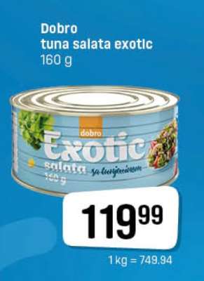 Dobro tuna salata exotic