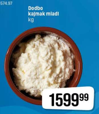 Dodbo kajmak mladi