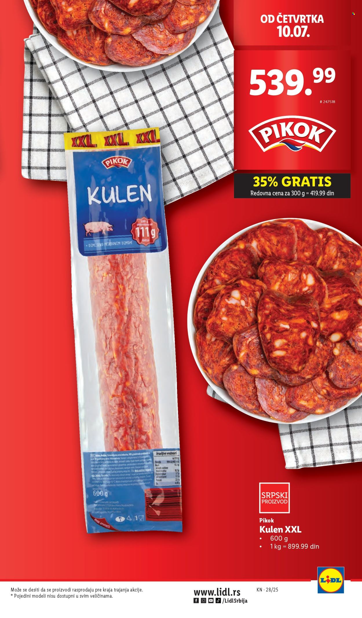 Lidl katalog - 10.07.2025 - 16.07.2025. Stranica 3