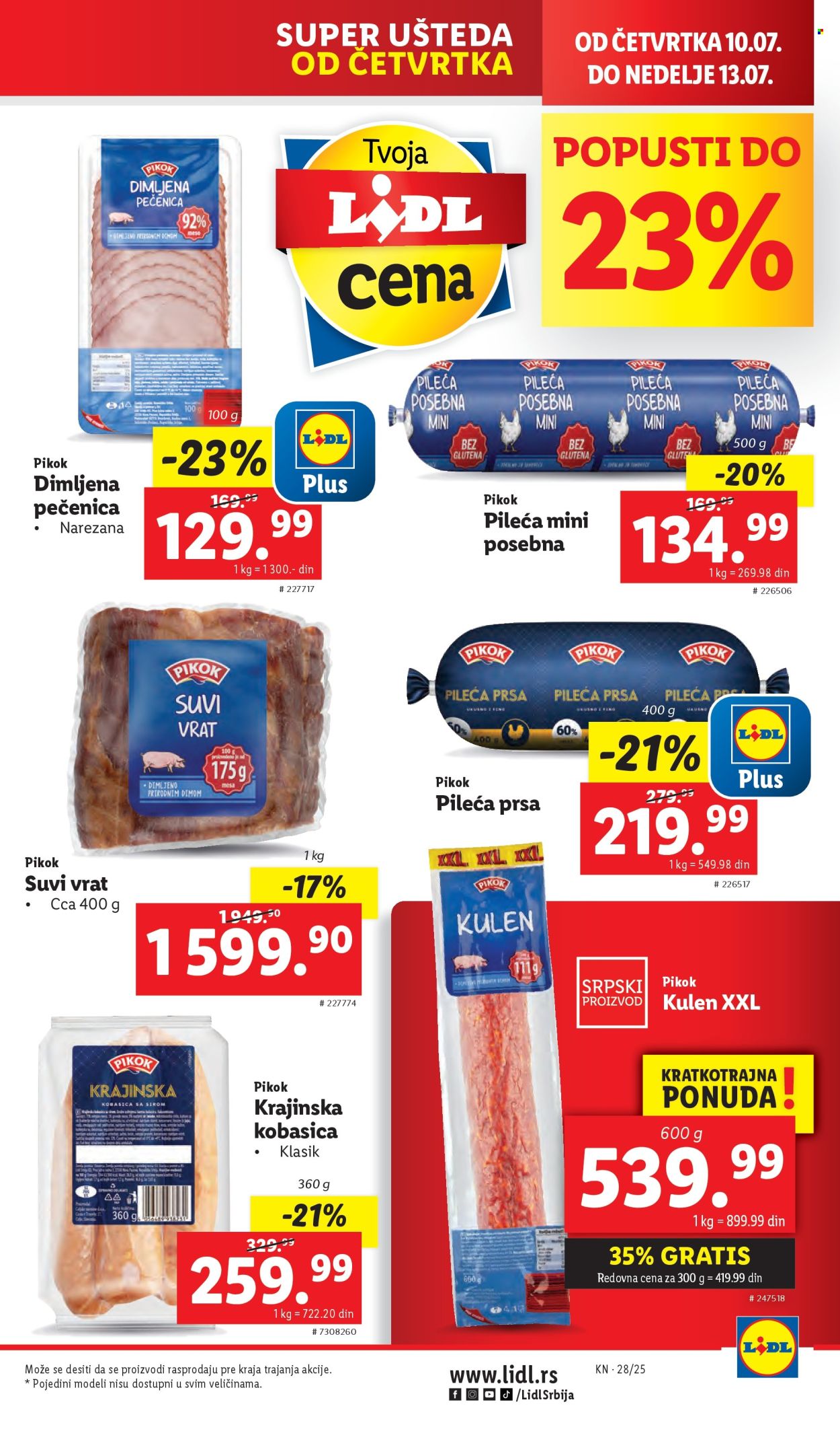 Lidl katalog - 10.07.2025 - 16.07.2025. Stranica 21