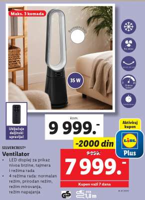 SILVERCREST Ventilator
