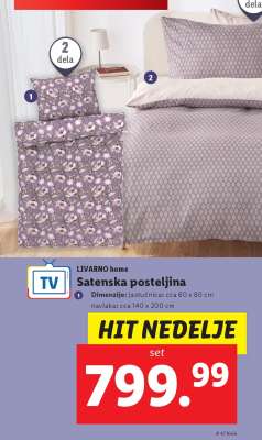 Satenska posteljina