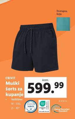 Muški šorts za kupanje