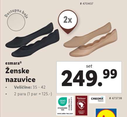 Ženske nazuvice