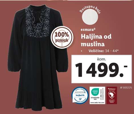 Haljina od muslina
