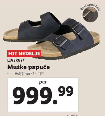 Muške papuče