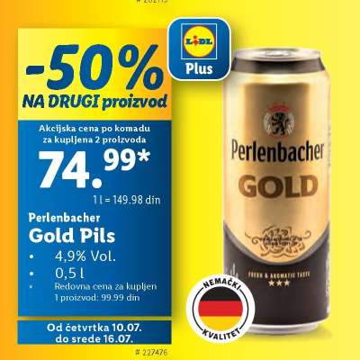 Perlenbacher Gold Pils