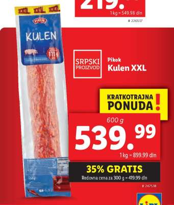 Pikok Kulen XXL