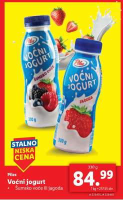VOĆNI JOGURT