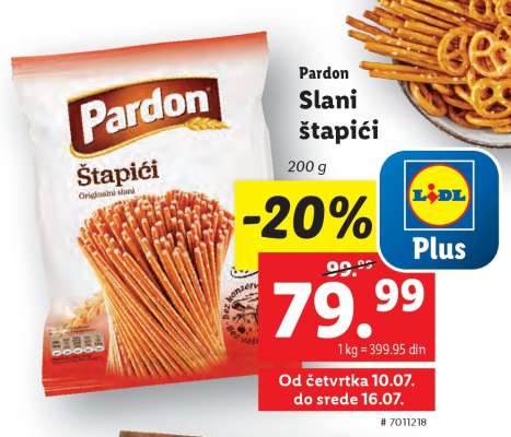 Pardon Slani štapići