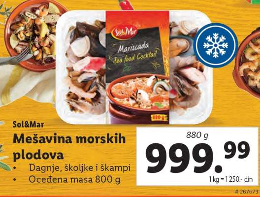 Mešavina morskih plodova